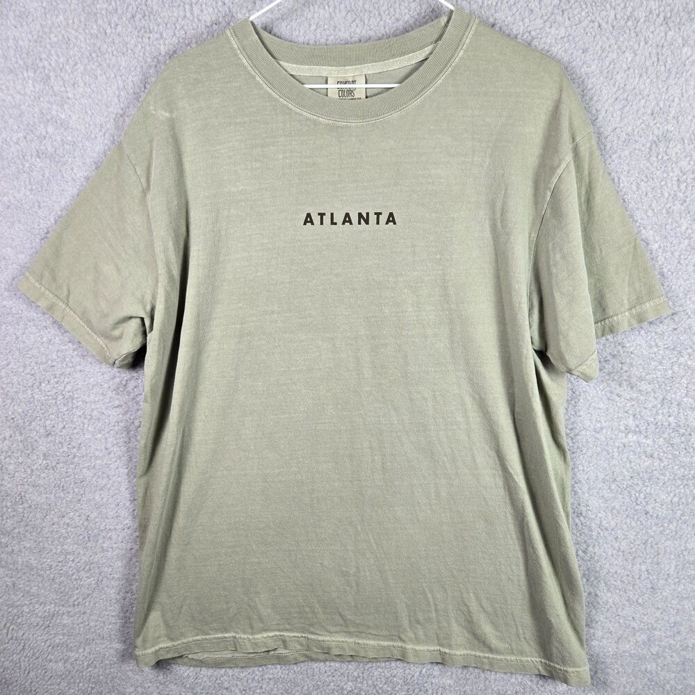 Atlanta The Peach State Spring Break Mission Trip T-Shirt Large Comfort Colors